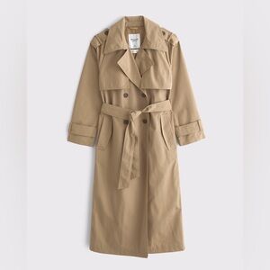 Abercrombie and Fitch Classic Trench Coat size L